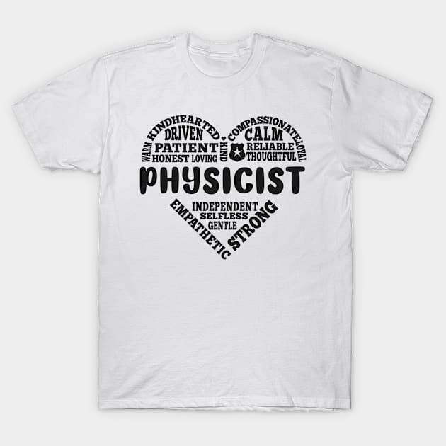 Physicist love T-Shirt by SerenityByAlex